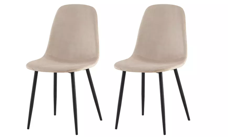 Image 19: 2 Piece or 4 Piece Luxe Dining Chairs