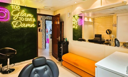 Hair wash & Normal Blow dry  (upto 16 inches) - Renu Sachdeva Beauty Saloon