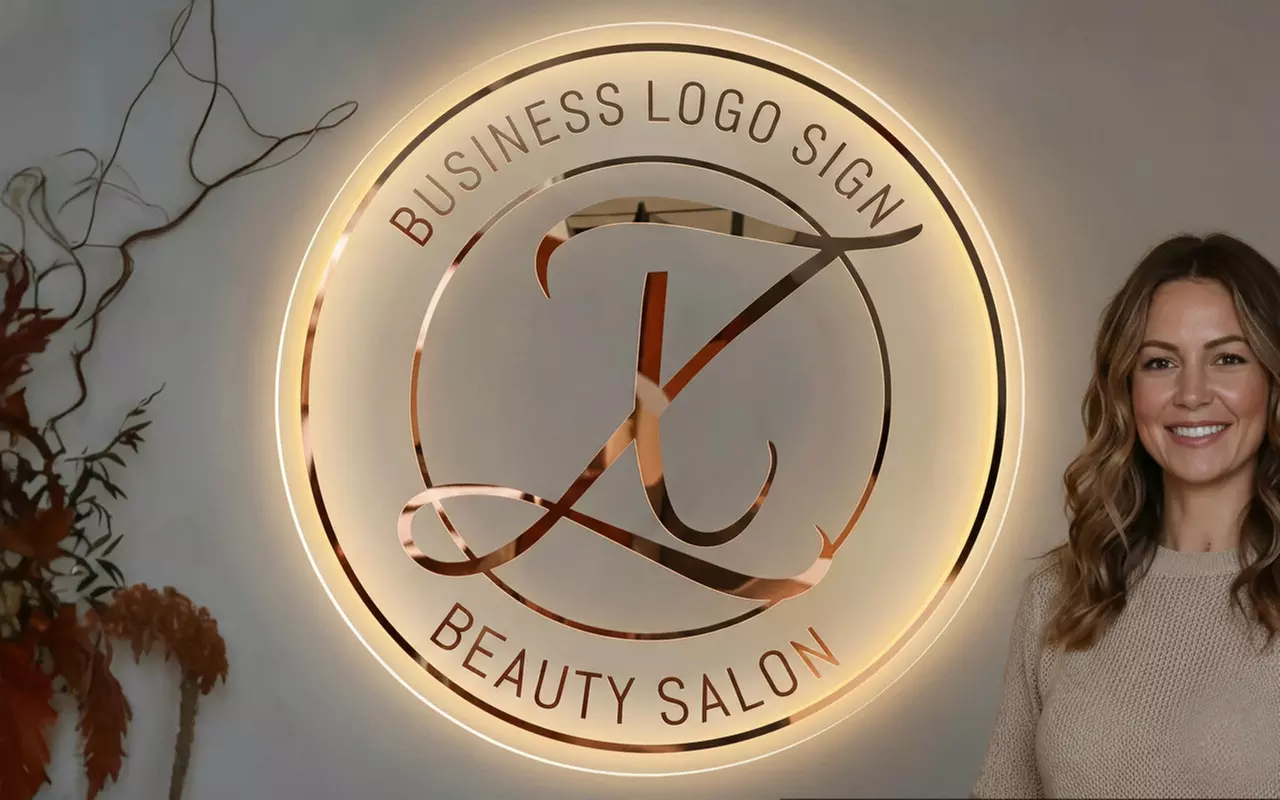 Personalized Light-Up Signs for Your Brand (Up to 62% Off)