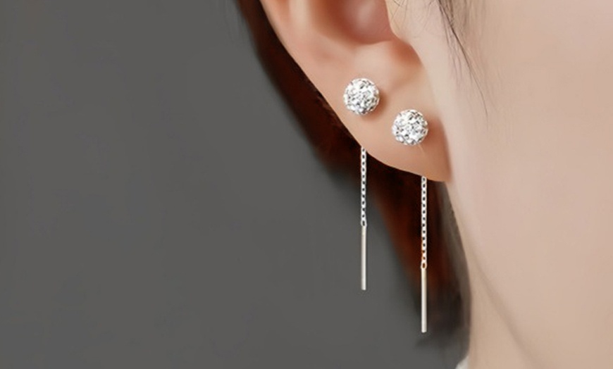 Image 5: 1 ou 2 paires de boucles d'oreilles pendantes