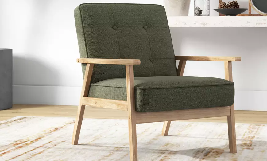 Image 21: Fauteuil "Doug" de Doosense, tissu et coloris au choix
