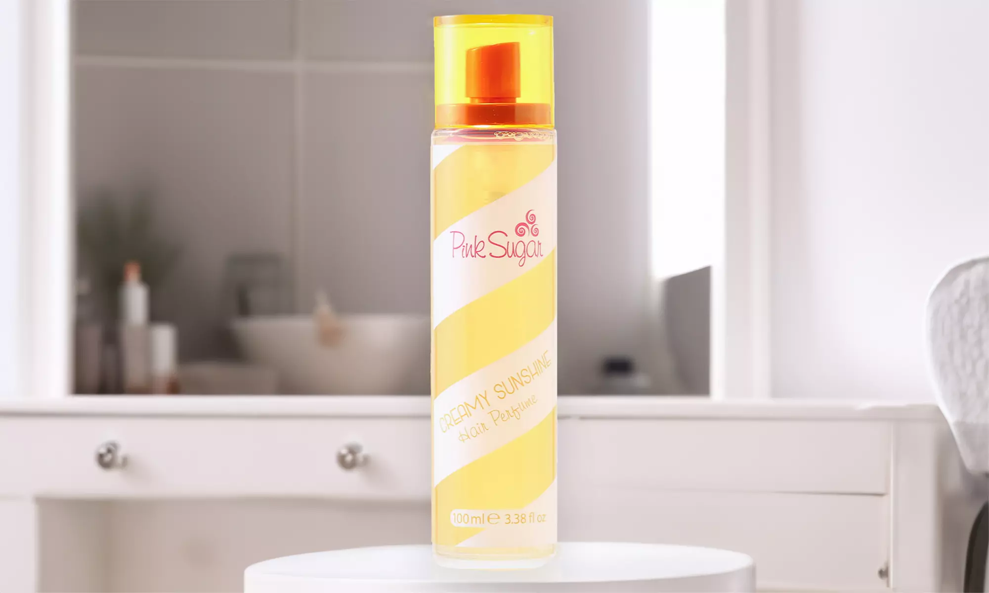 Pink Sugar Creamy Sunshine By aquolina Hair Pefume 3.4 Oz - Primary Image