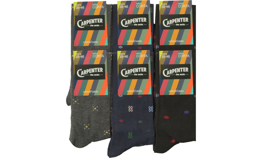 Image 14: Carpenter 6er- oder 12-Pack kurze oder lange Herren-Socken