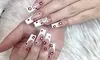 Get Smooth Hand & Feet: Volcano or Collagen Pedicure w/w/o Gel Manicure at Aj Elite Nails & Spa (Up to 45% Off)