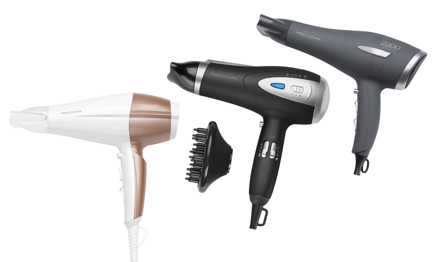 Image 1: Proficare haardrogers van 2200 W