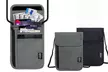 Secure Travel Neck Pouch - RFID Blocking Passport Wallet - Second Medium