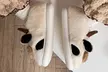 Winter Warm Cozy Fuzzy Plush Cartoon Cotton Cute Cow Indoor Outdoor Slippers - Second Medium