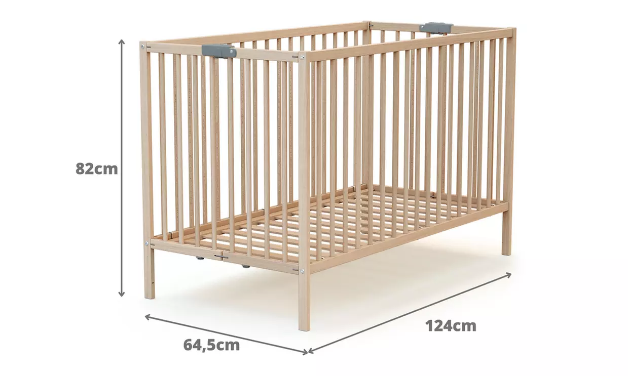 Lit-bébé pliant 60 x 120 cm WEBABY