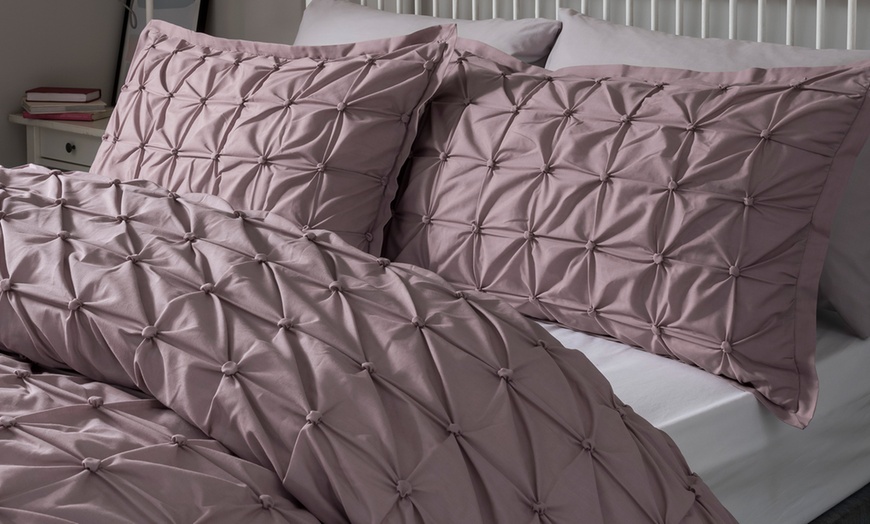 pieridae ruched duvet set