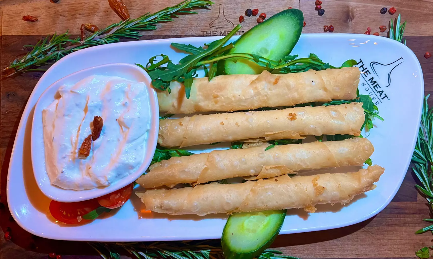 3-Gänge vegetarisches Lunch Menü nach Wahl für 1 bis 4 Personen