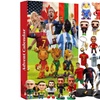 Image 1: 3D Football Fan World Cup Advent Calendar, 24 Unique Ornaments