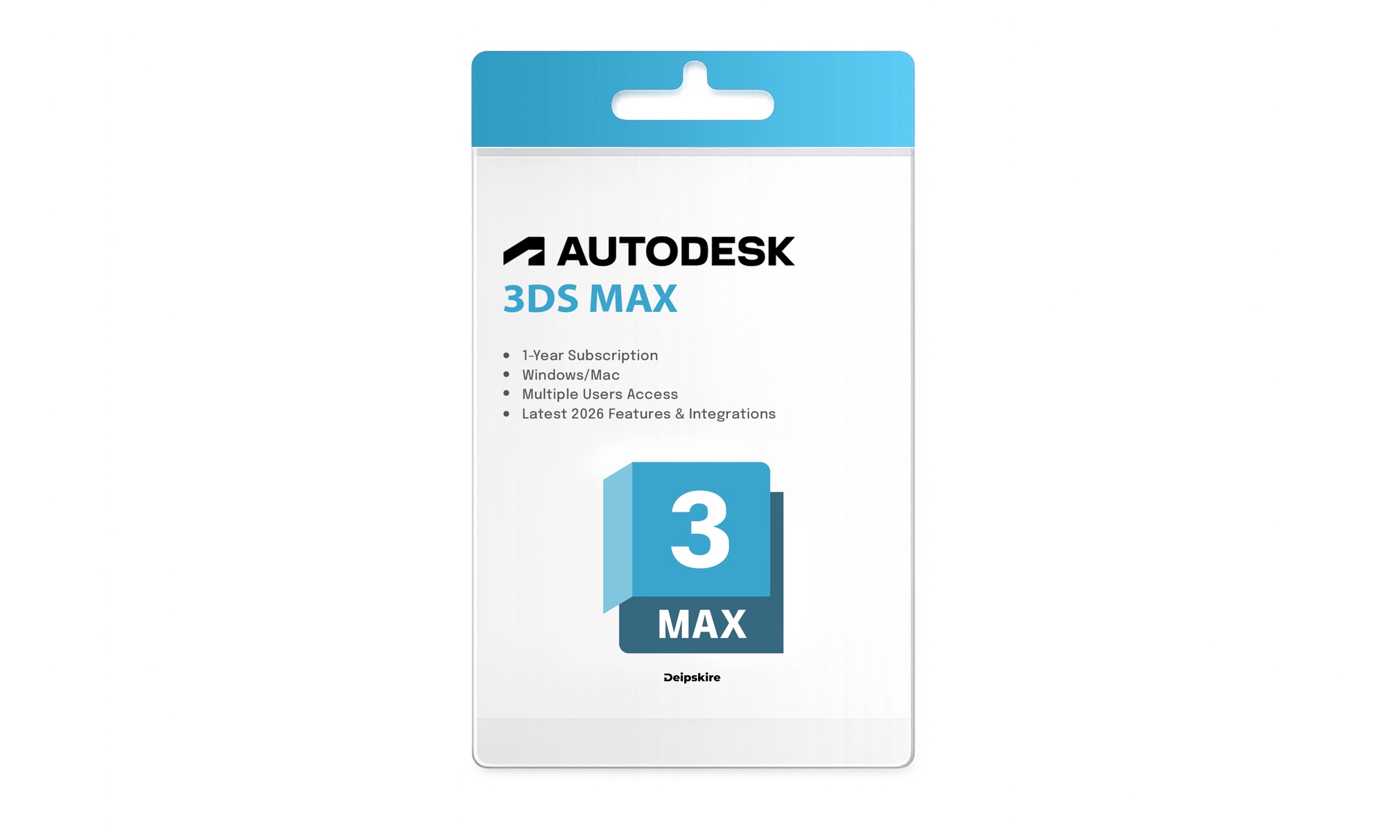 Autodesk 3ds Max 2026: 1-Year Subscription