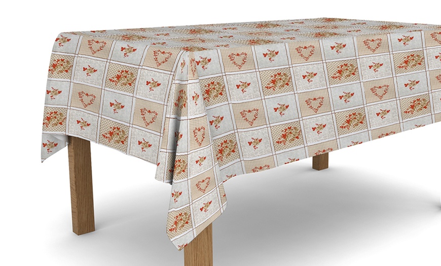 Image 26: Vlekbestendig PVC tafelkleed