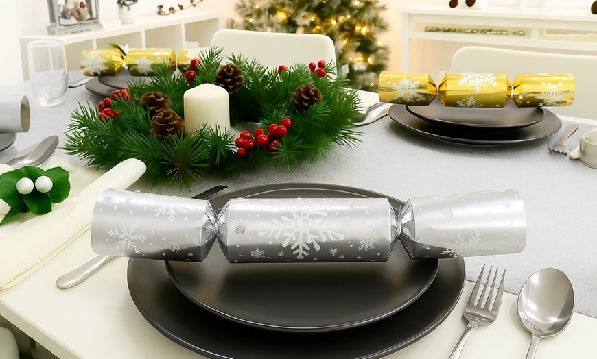 Image 4: 10-Inch Christmas Crackers Jewellery Made With Moissanite & Austrian Crystals