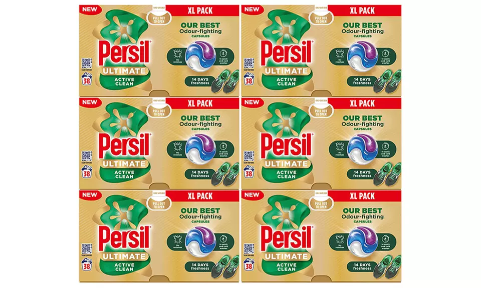 Three or Six Persil XL Ultimate Washing Capsules