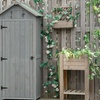 Image 11: Utility Outdoor Small Wooden Shed in choice of colours