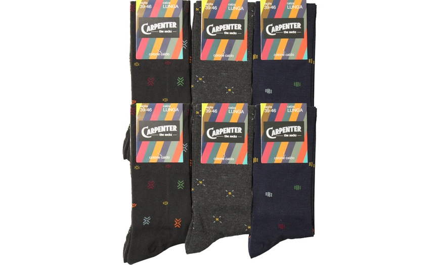 Image 36: Carpenter 6er- oder 12-Pack kurze oder lange Herren-Socken