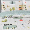 Image 3: Luxury Soft Reversible Camping Retreat Duvet Cover and Pillowcases
