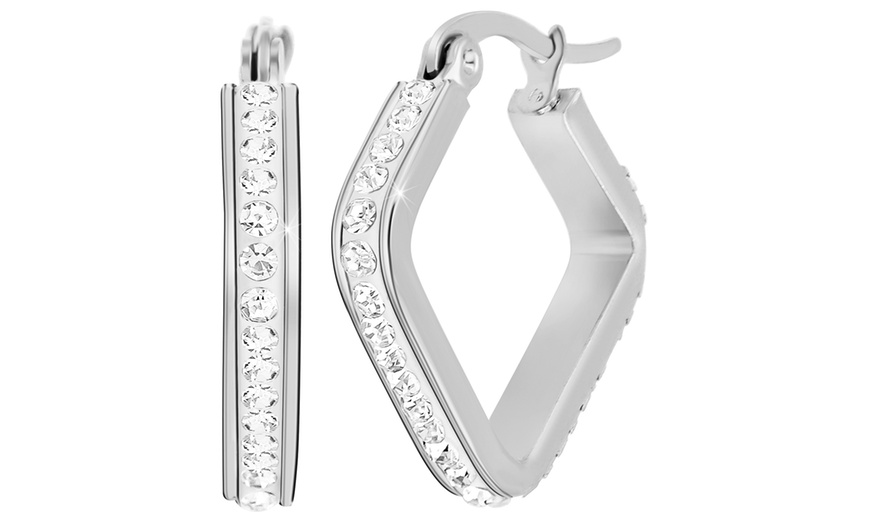 Image 4: Boucles d’oreilles SC Crystal ornées de cristaux Swarovski®