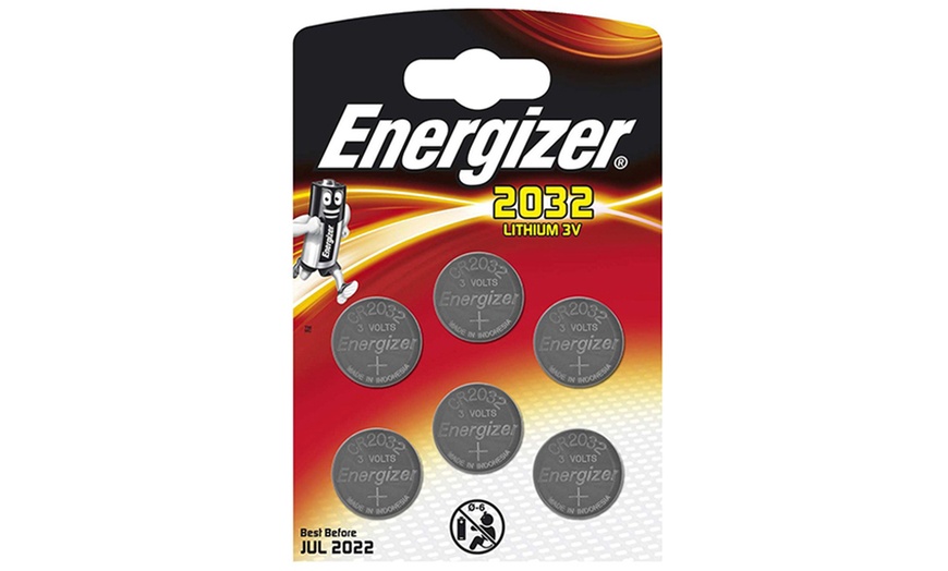 Image 1: Energizer CR2032 Lithium Batteries