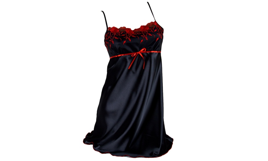 Image 5: Women's Satin Chemise