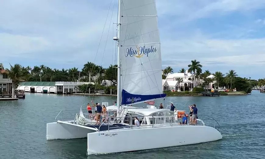 Image 1: 120-Min Afternoon Catamaran Cruise for One or Two in Southwest Florida