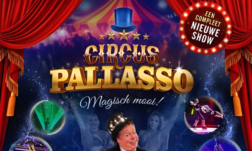 Image 1: Wintercircus Pallasso 2025-2026: Tickets voor tribune A, B of C 