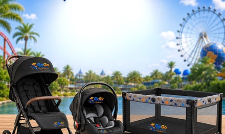 Single Stroller + Accessory Kit | 2-Day Orlando Rental - Gogo Strollers Orlando