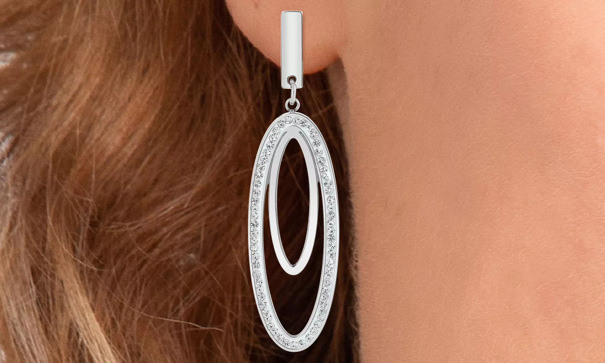 Sc Crystal oorbellen