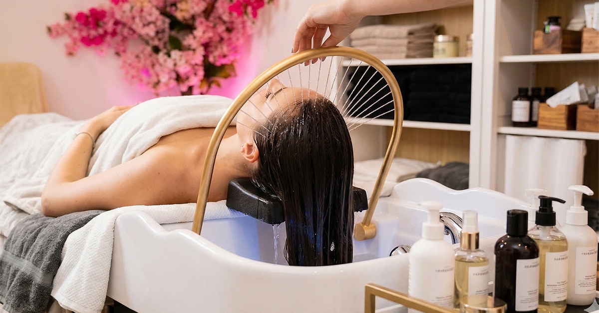 Sesión de head spa ritual relax en Las Palmas