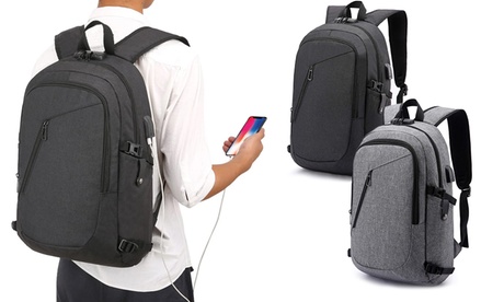 Mochila para portátil antirrobo