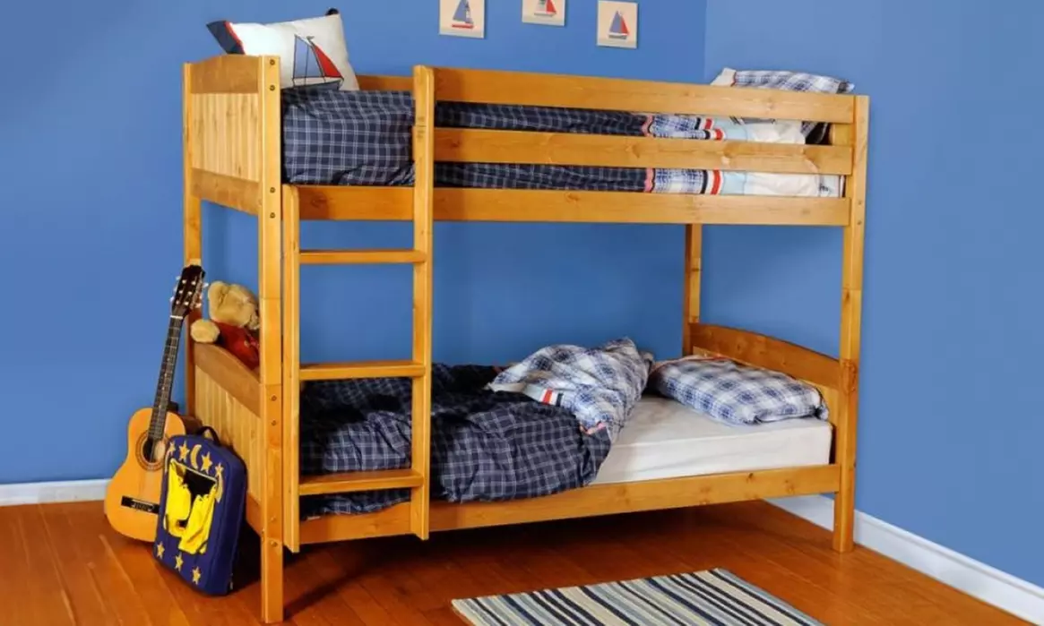 Solid Pine Bunk Bed