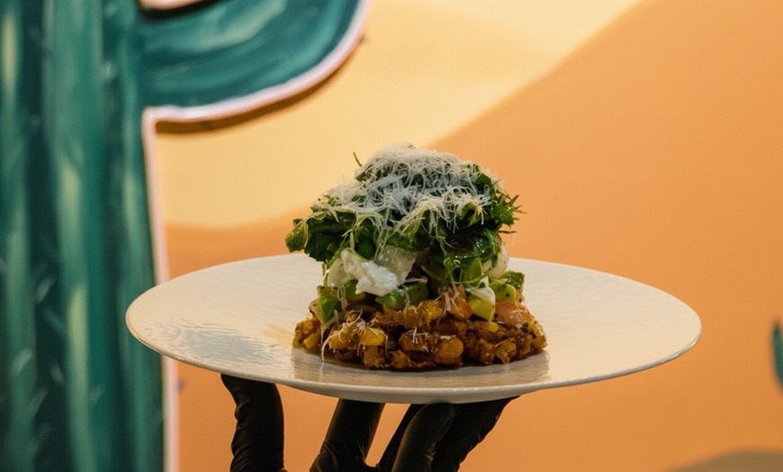 Image 10: Breakfast Menu Credits: AED 50 • AED 100 • AED 200 at Cacti Restaurant