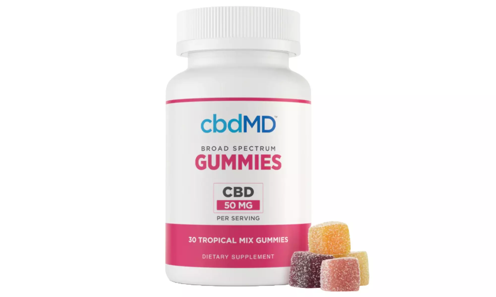 cbdMD Broad & Full Spectrum CBD Infused Gummies (750MG - 6000MG)