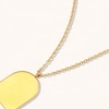 Image 5: Collana da donna 18k con 2 ciondoli 