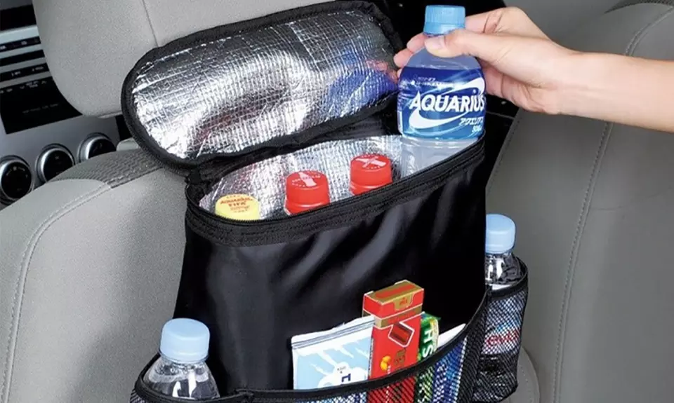 1x, 2x oder 4x Autositz-Organiser CarCool in Schwarz - Primary Image