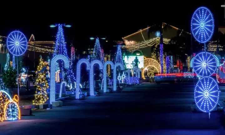 Experience Light Show with Admission for One or Two Cars at Enchanted Light Festival LLC (Up to 44% Off) - Primary Image