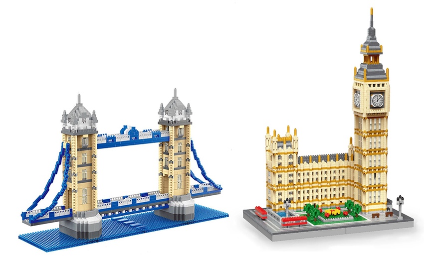 Image 2: Set de construction de monuments en blocs