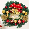 Image 3: Living And Home Christmas Artificial Wreaths, 30cm and 32cm Designs 
