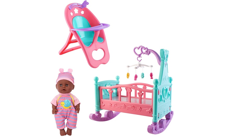 Image 8: Kids' 'My First Baby Doll' Play Set