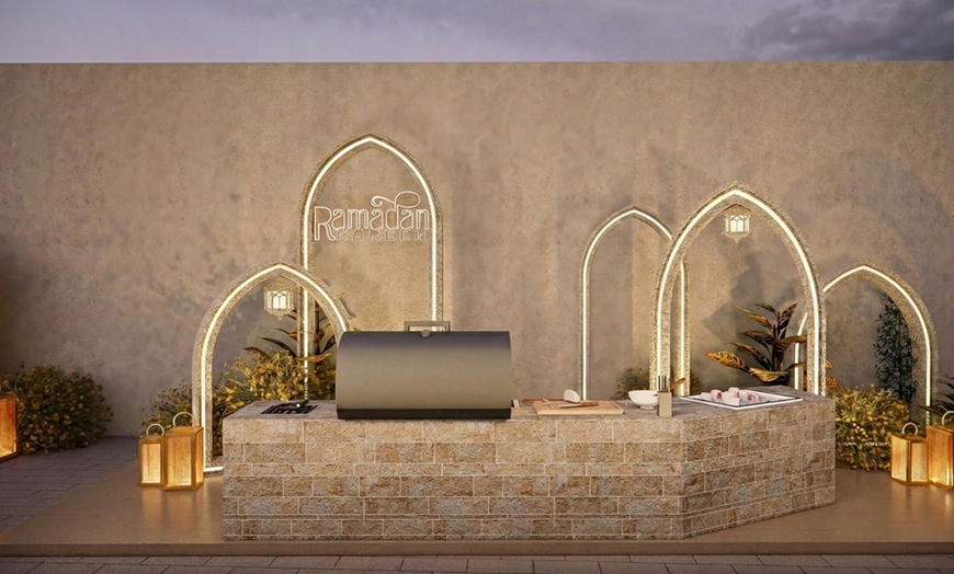 Image 2: Ramadan Tent iftar buffet with Ramadan drinks For a Child or Adults 