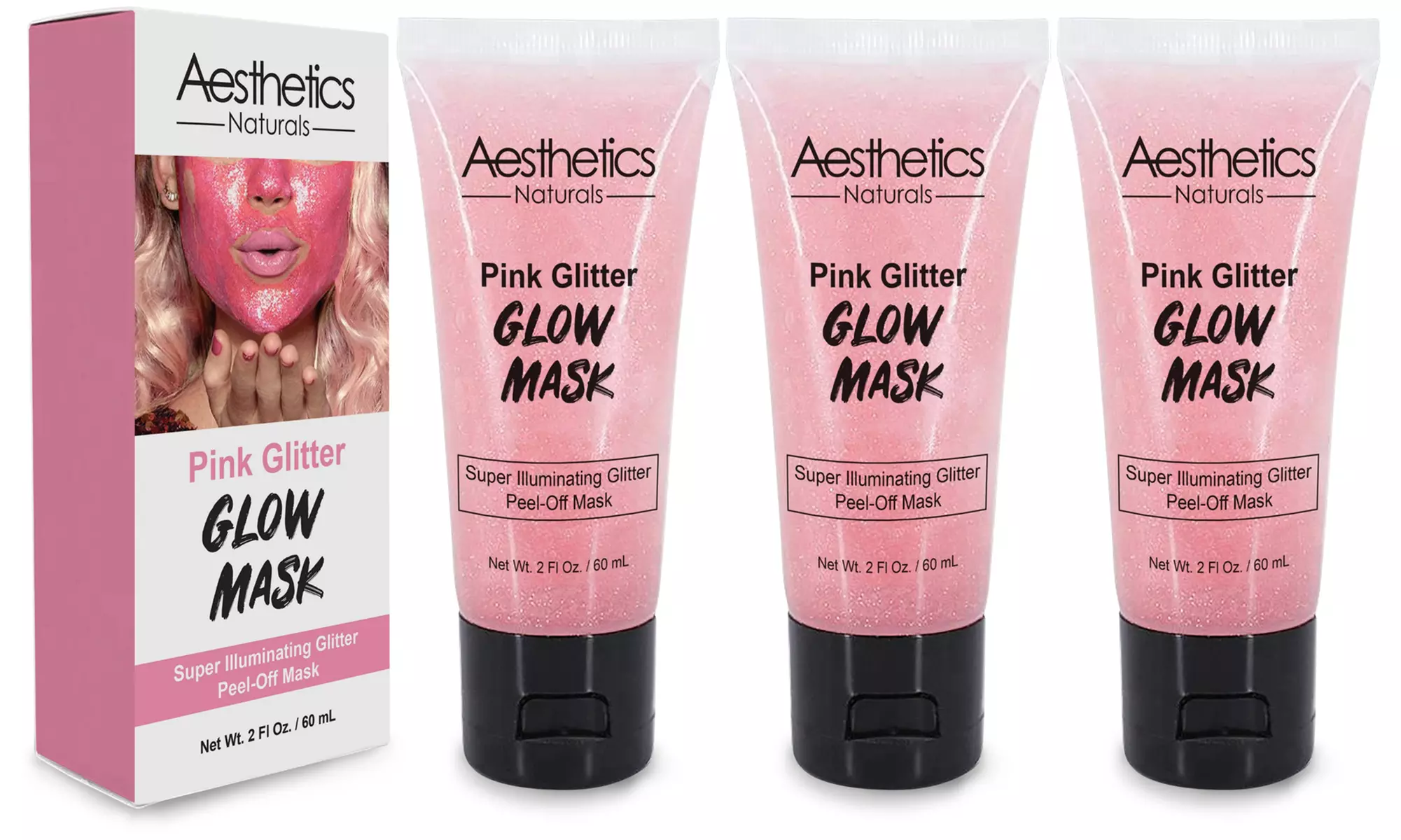 Aesthetics Peel-Off Facial Mask (1,2,3-Pack)
