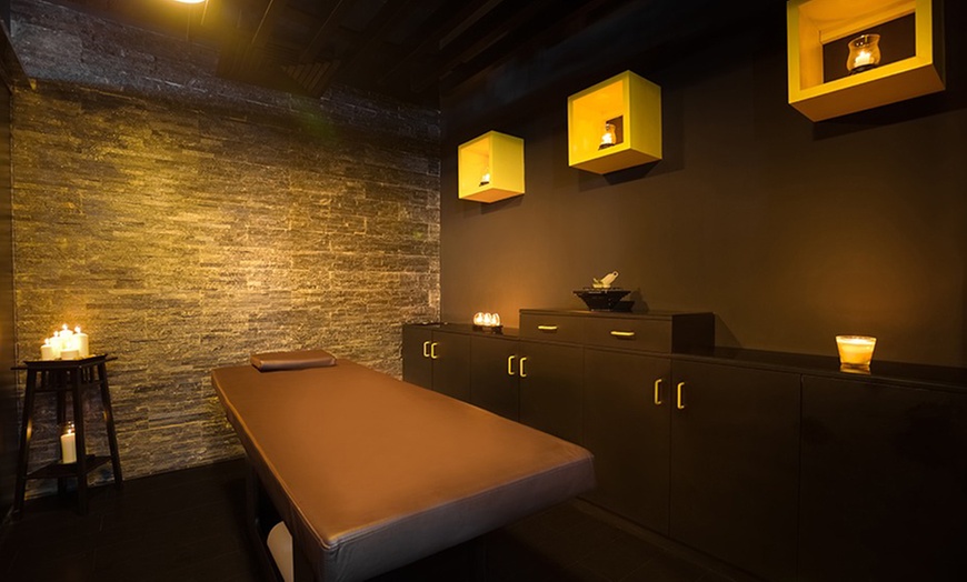 Image 5: Top-to-Bottom Treat: Mani-Pedi Combos with Hair Wash & Blow-dry