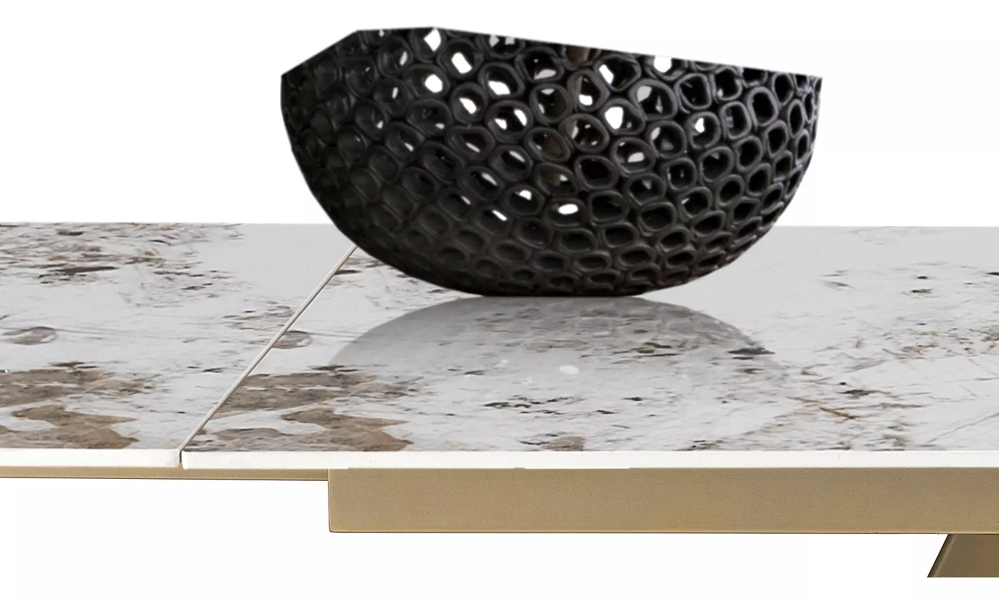 Tomasucci ausziehbarer Esstisch Hut, Jorum oder Tychi Onice White