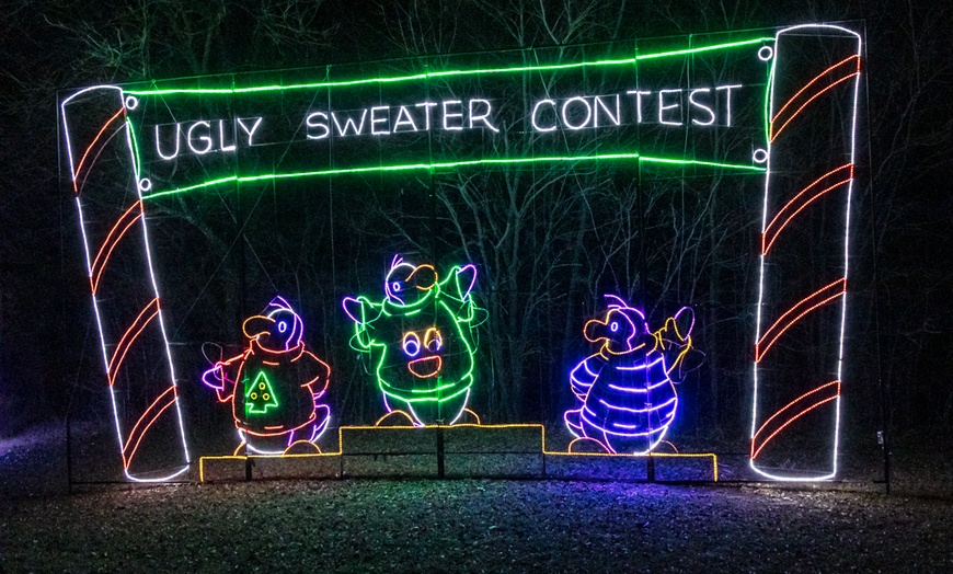 Image 10: Entry to Branson's Premier Drive-Thru Christmas Lights Show