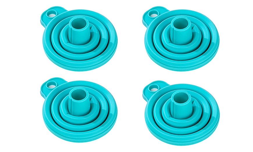 Image 14: Up to 4 Space-Saving Collapsible Kitchen Funnel