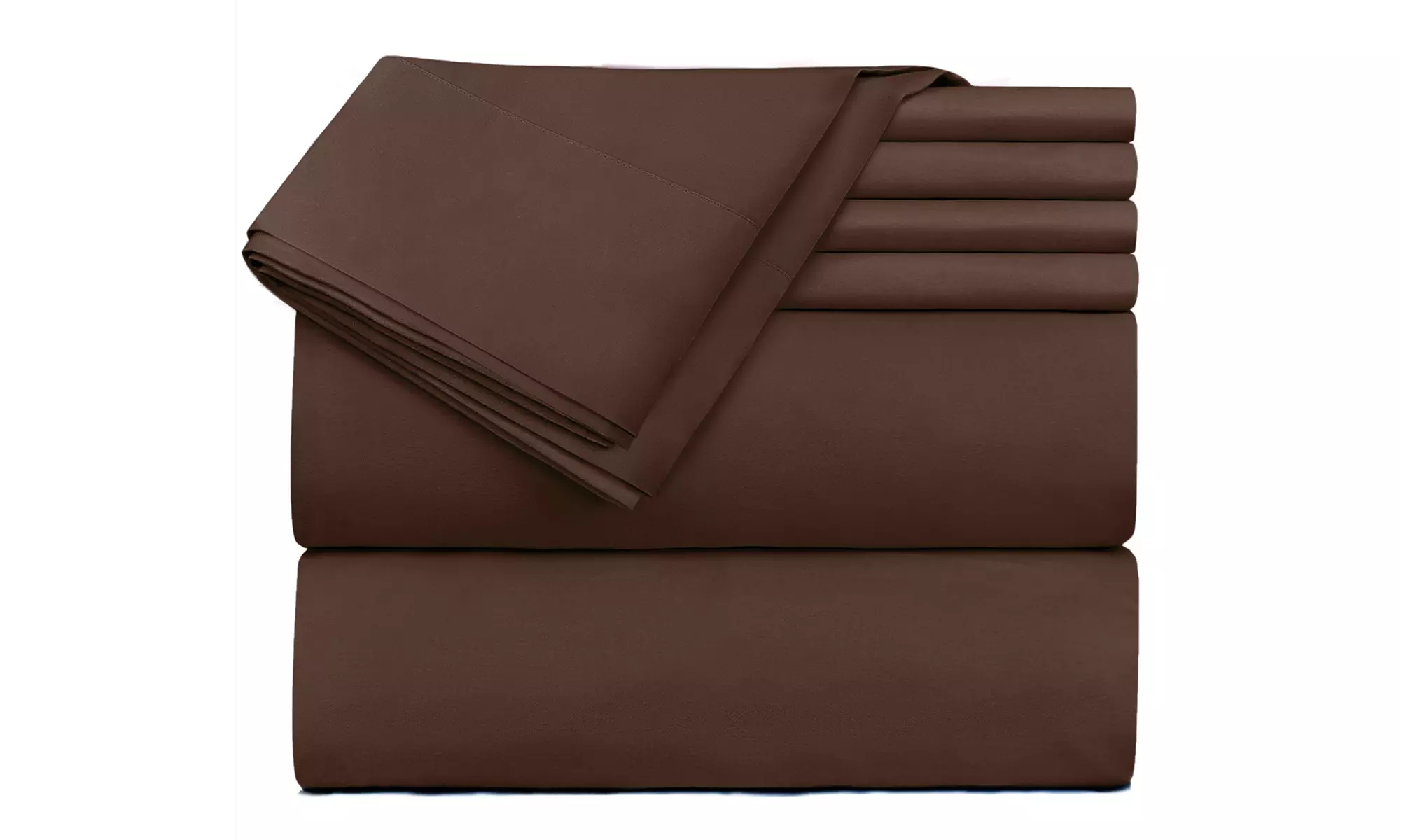 Nestl 7 Piece Split King Bed Sheet Set - Extra Deep Pocket Split King Sheet Set