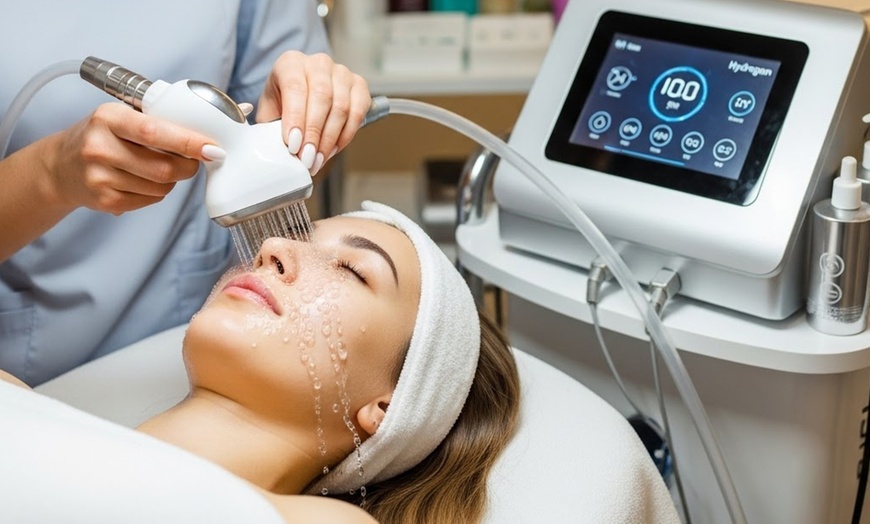 Image 1: Oczyszczanie wodorowe z generatorem wodoru lub hydrabrazja z infuzją