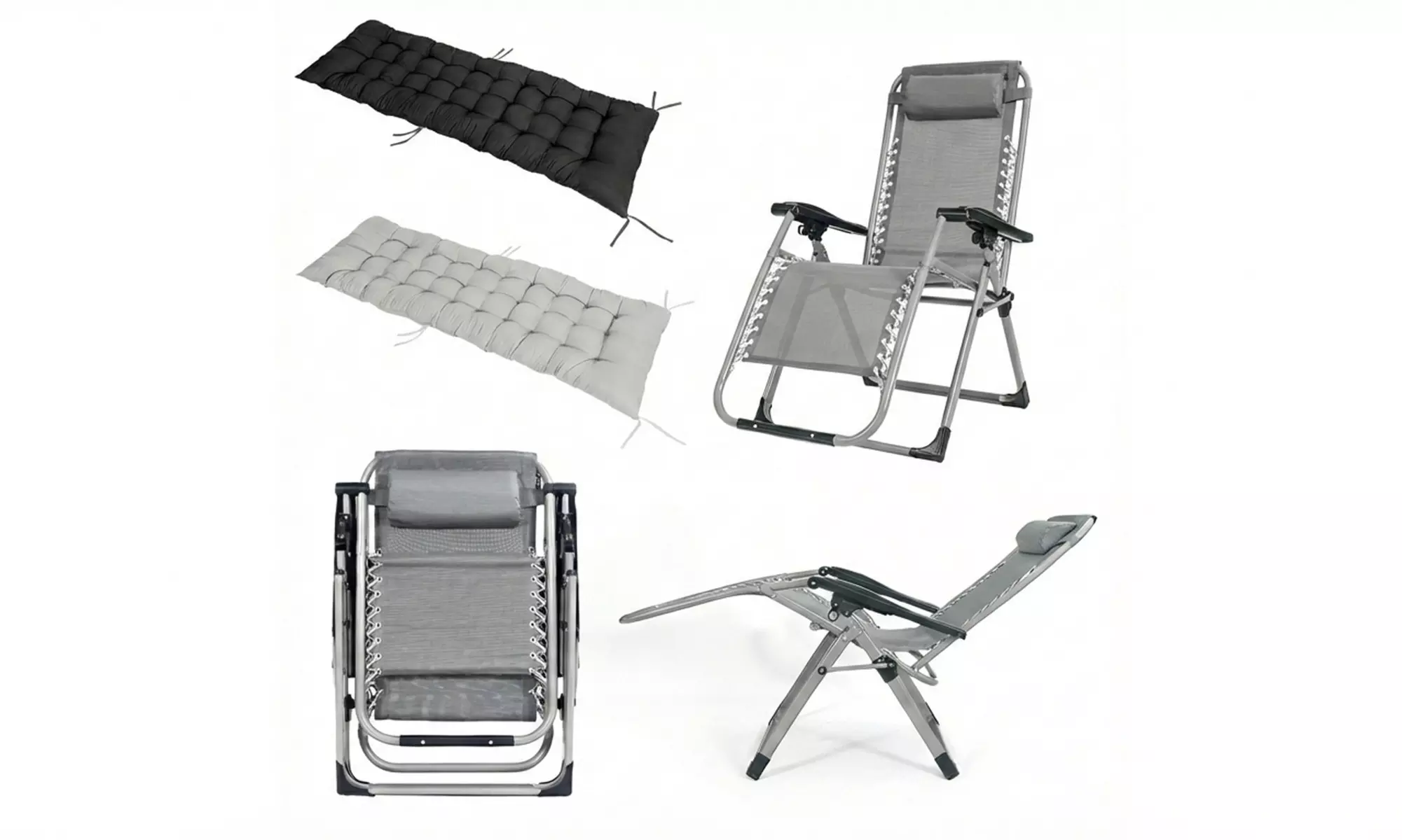 Smart Living Zero Gravity Foldable Reclining Chair