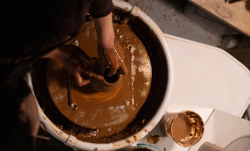 Image 3: Intro Pottery Classes for 1, 2, or 4 with Materials Included